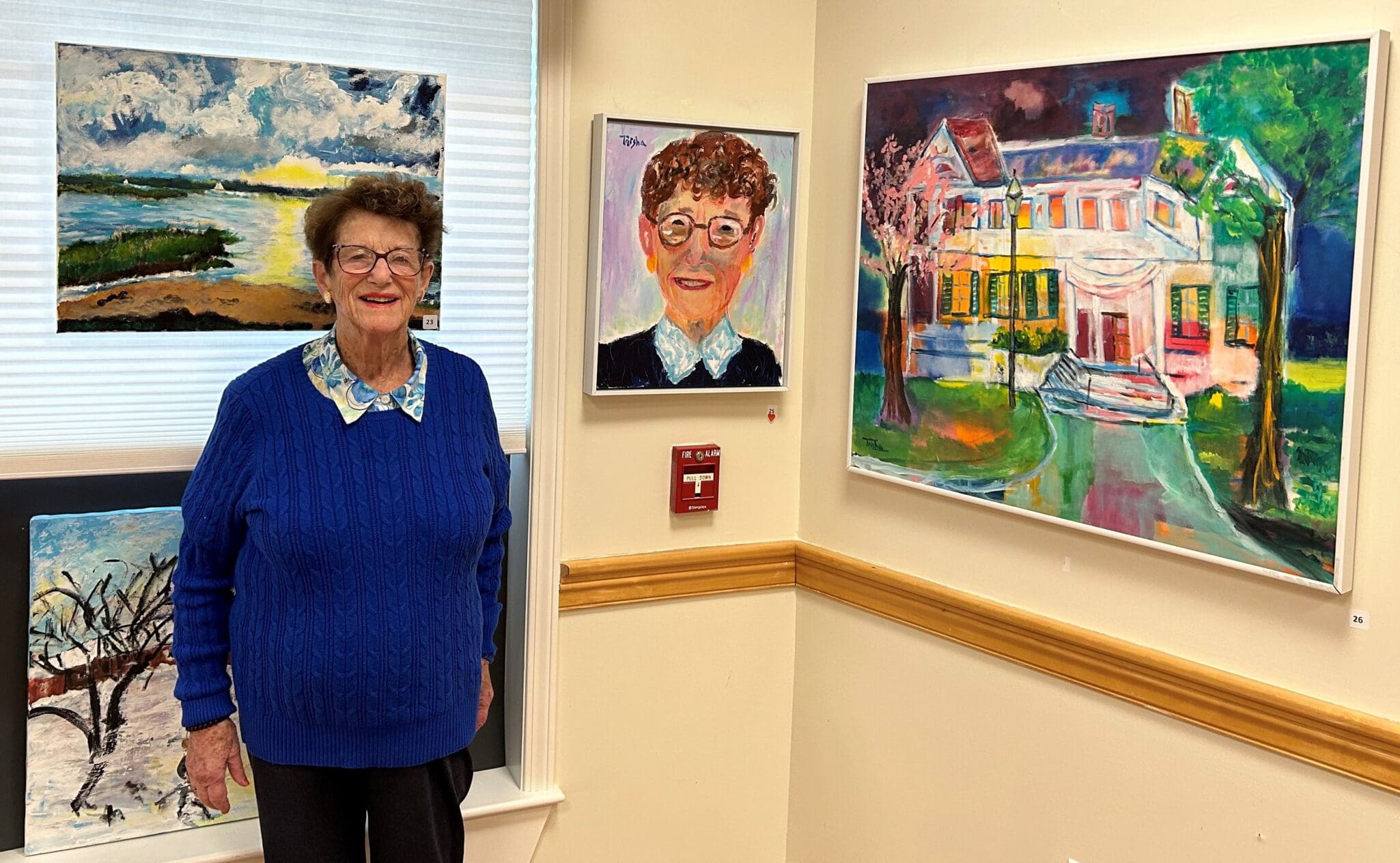 StoneRidge Resident Celebrates the Opening of Her New Art Show