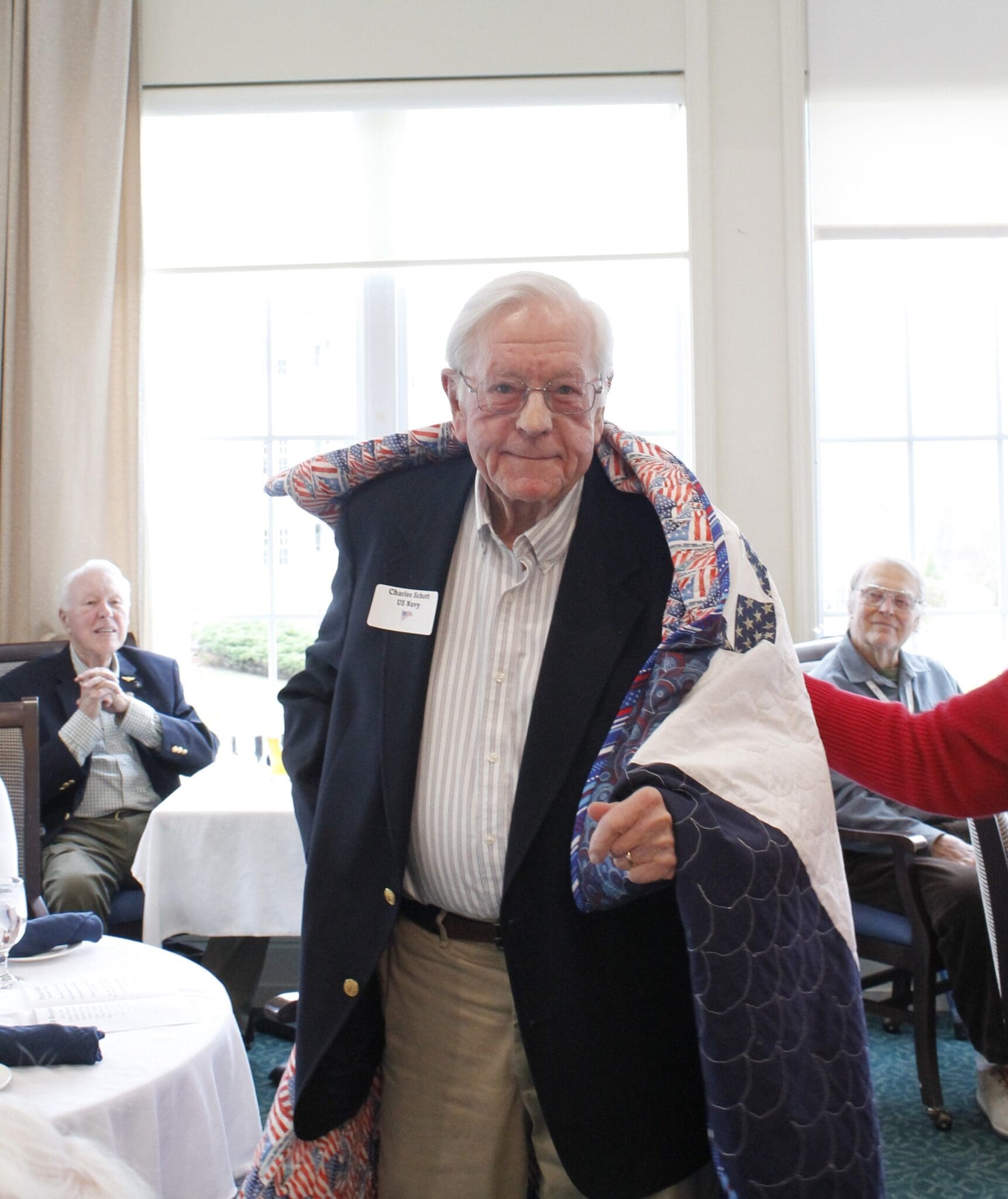 Nineteen StoneRidge Veterans Honored By Their Neighbors